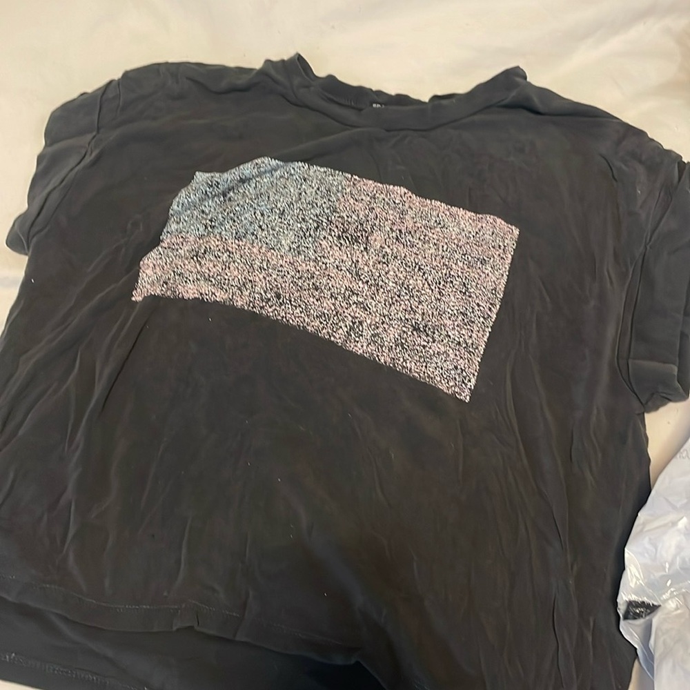 2013 Vintage Brandy Melville american flag crop top